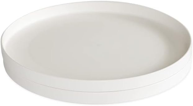 Nordic Ware 10-Inch Meal Plate Set of 2  White