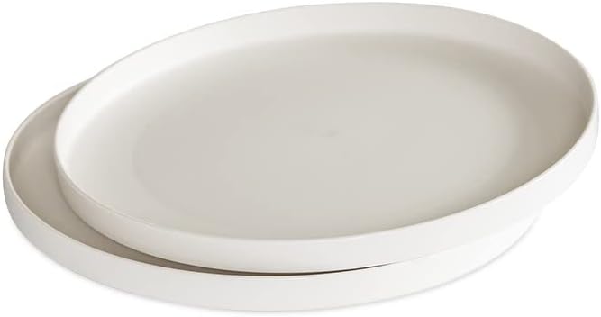 Nordic Ware 10-Inch Meal Plate Set of 2  White